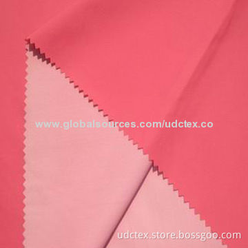 Polyester Taffeta Fabric with Milky Coating, Water-resistant, Various Coatings are Available